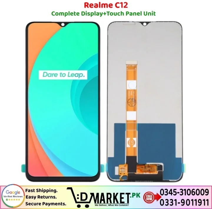 Realme C12 LCD Panel Price In Pakistan