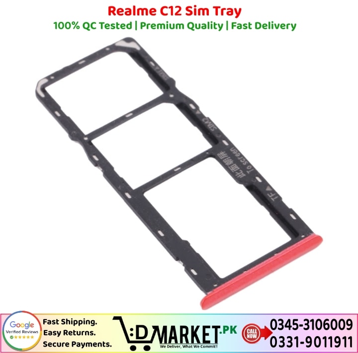 Realme C12 Sim Tray Price In Pakistan