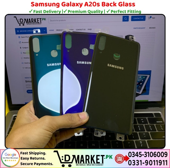 Samsung Galaxy A20s Back Glass Price In Pakistan