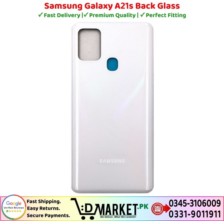 Samsung Galaxy A21s Back Glass Price In Pakistan