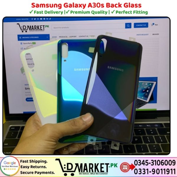 Samsung Galaxy A30s Back Glass Price In Pakistan