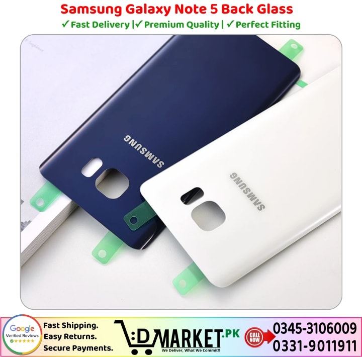 Samsung Galaxy Note 5 Back Glass Price In Pakistan