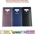 Samsung Galaxy Note 9 Back Glass Price In Pakistan