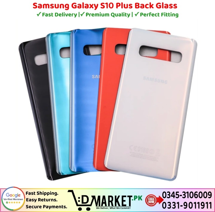 Samsung Galaxy S10 Plus Back Glass Price In Pakistan