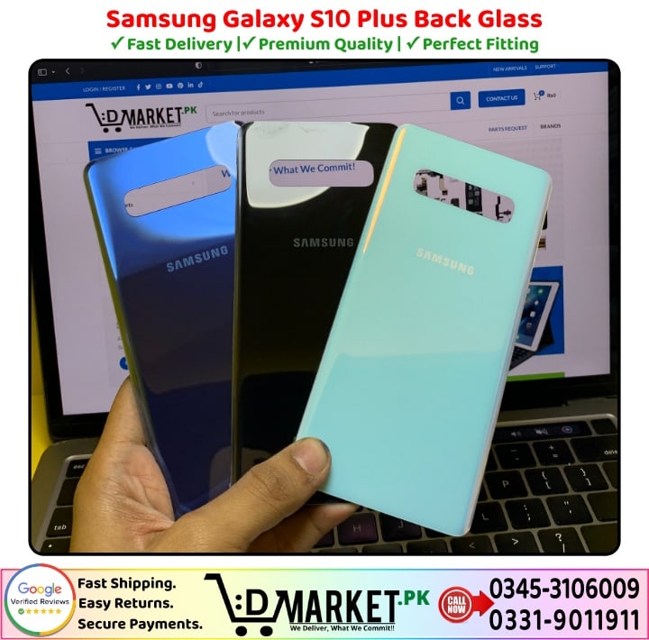 Samsung Galaxy S10 Plus Back Glass Price In Pakistan