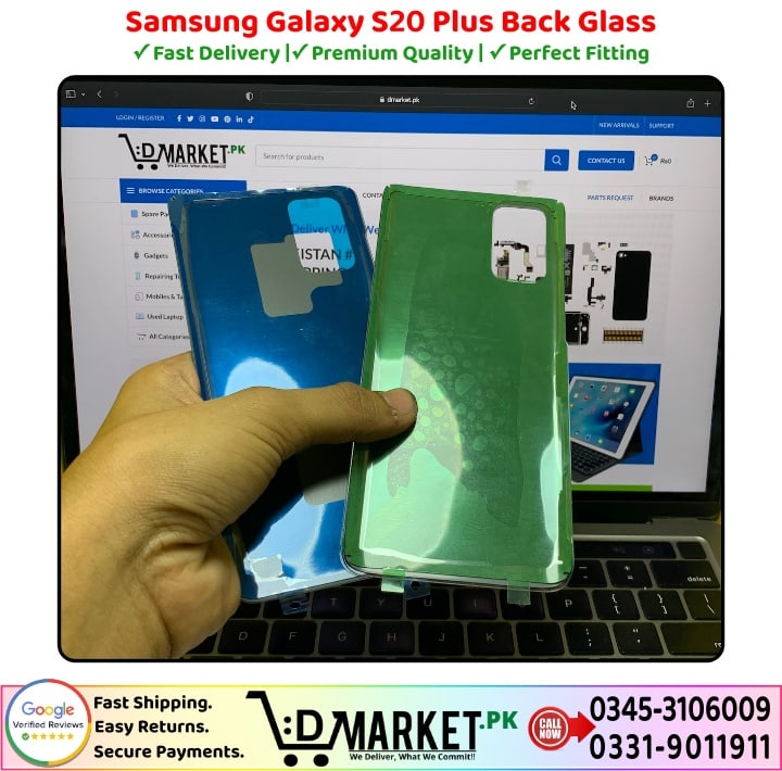 Samsung Galaxy S20 Plus Back Glass Price In Pakistan