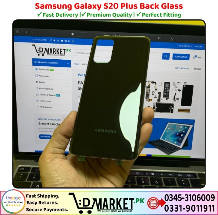 Samsung Galaxy S20 Plus Back Glass Price In Pakistan
