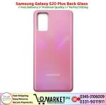 Samsung Galaxy S20 Plus Back Glass Price In Pakistan