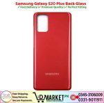 Samsung Galaxy S20 Plus Back Glass Price In Pakistan