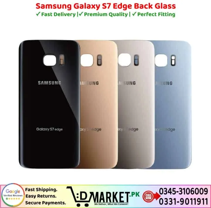 Samsung Galaxy S7 Edge Back Glass Price In Pakistan