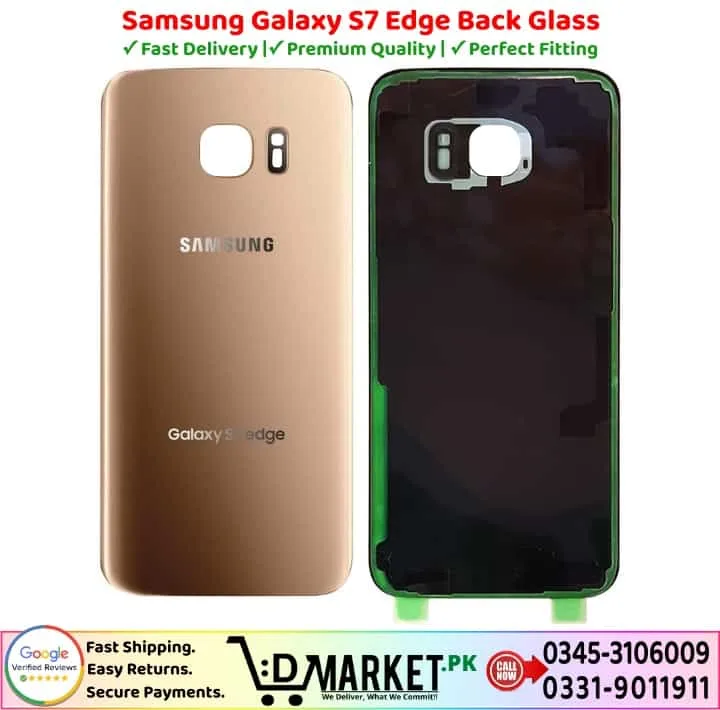 Samsung Galaxy S7 Edge Back Glass Price In Pakistan