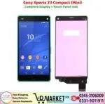 Sony Xperia Z3 Compact LCD Panel Price In Pakistan