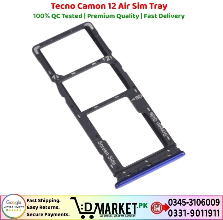 Tecno Camon 12 Air Sim Tray Price In Pakistan