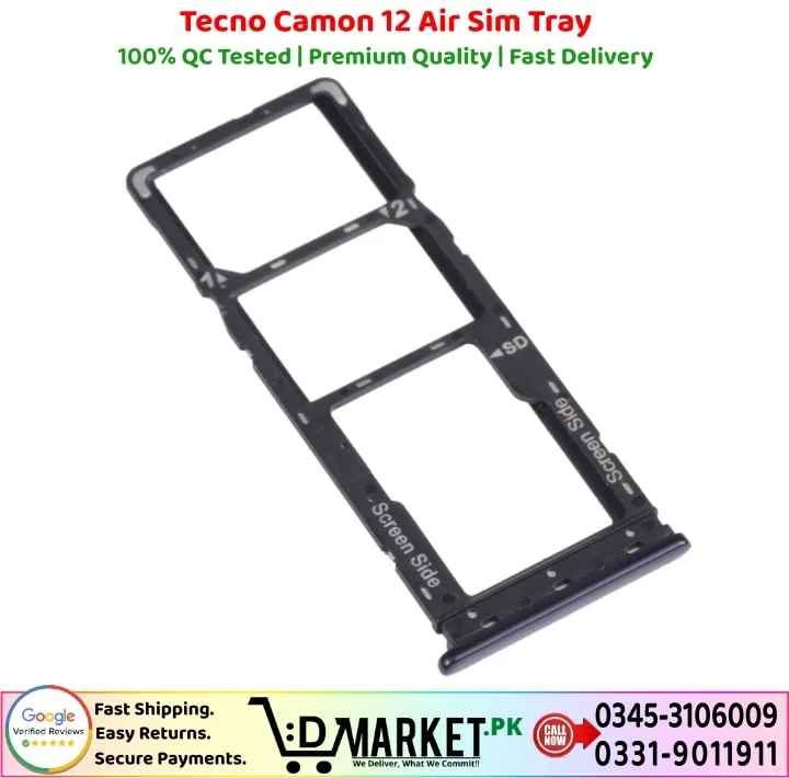 Tecno Camon 12 Air Sim Tray Price In Pakistan