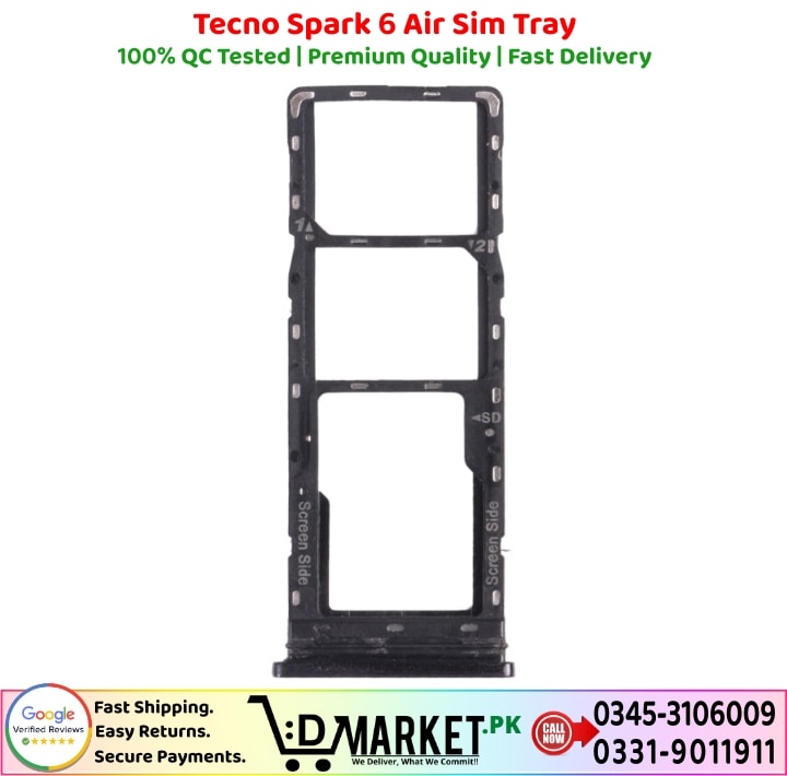 Tecno Spark 6 Air Sim Tray Price In Pakistan