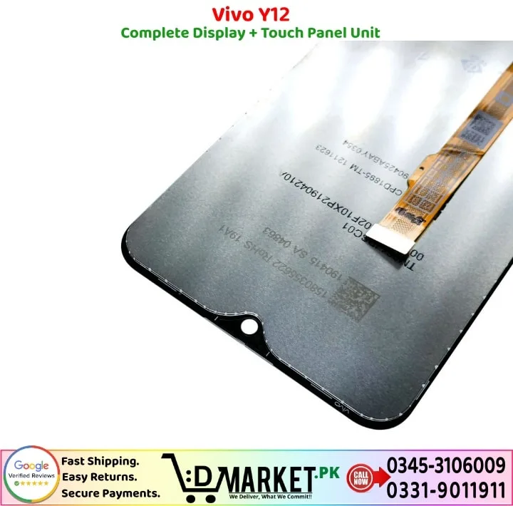 Vivo Y12 LCD Panel Price In Pakistan