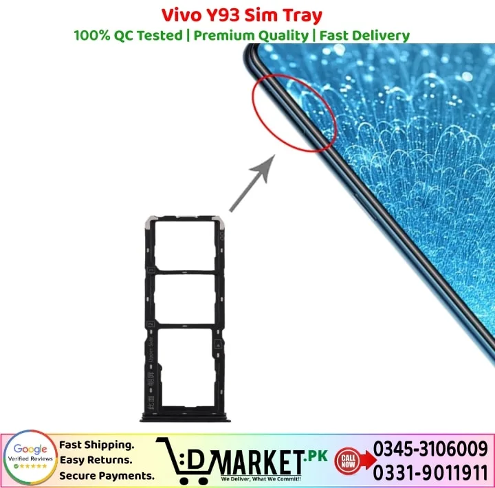 Vivo Y93 Sim Tray Price In Pakistan