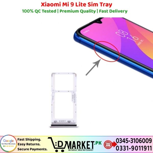 Xiaomi Mi 9 Lite Sim Tray Price In Pakistan
