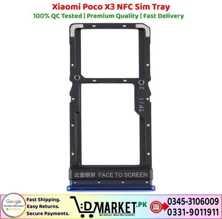 Xiaomi Poco X3 NFC Sim Tray Price In Pakistan