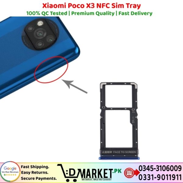 Xiaomi Poco X3 NFC Sim Tray Price In Pakistan