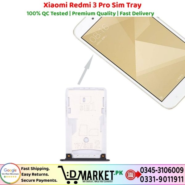 Xiaomi Redmi 3 Pro Sim Tray Price In Pakistan