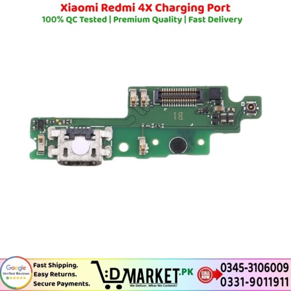 Xiaomi Redmi 4X Charging Port Price In Pakistan