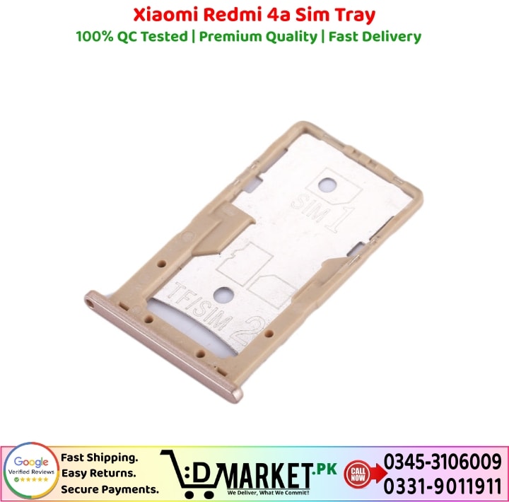 Xiaomi Redmi 4a Sim Tray Price In Pakistan