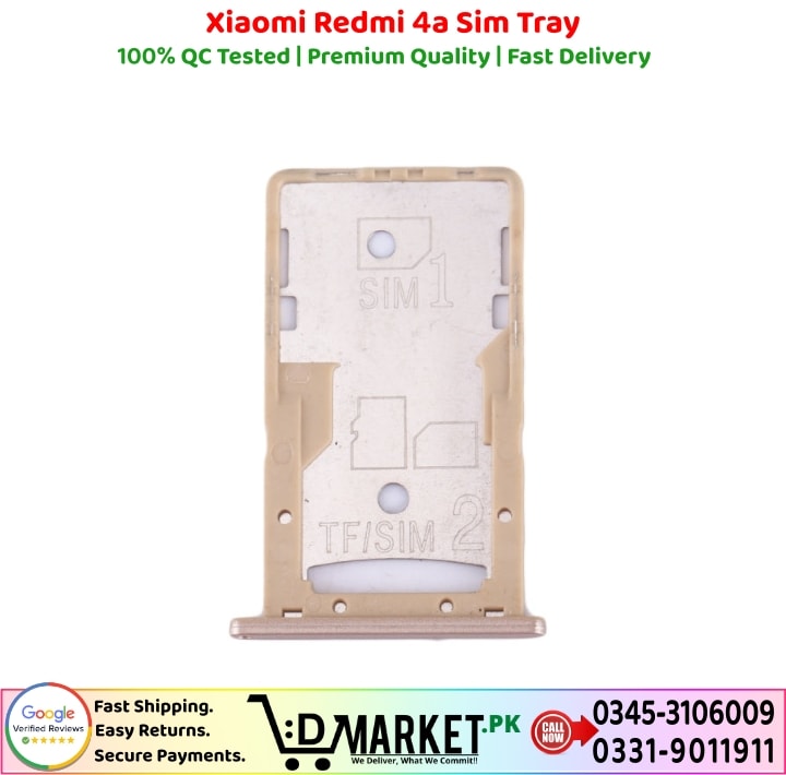 Xiaomi Redmi 4a Sim Tray Price In Pakistan