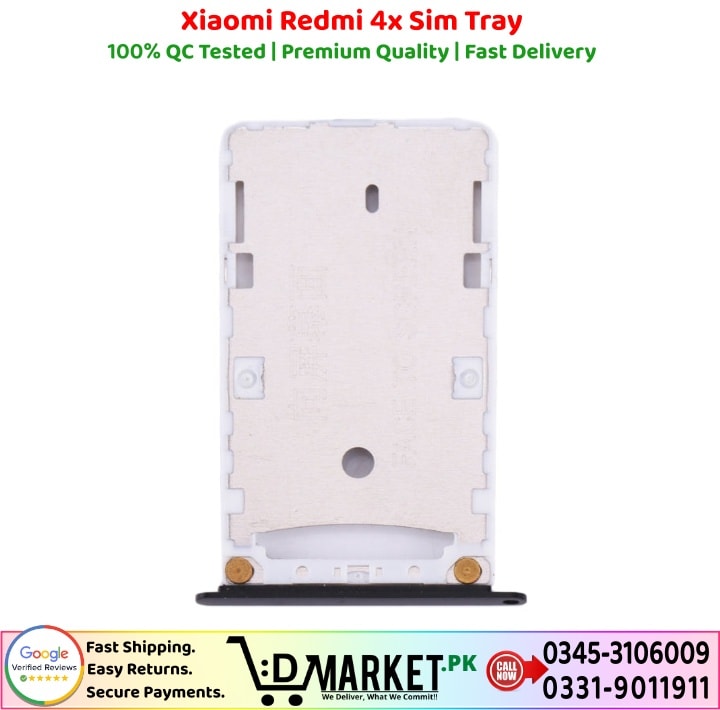 Xiaomi Redmi 4x Sim Tray Price In Pakistan
