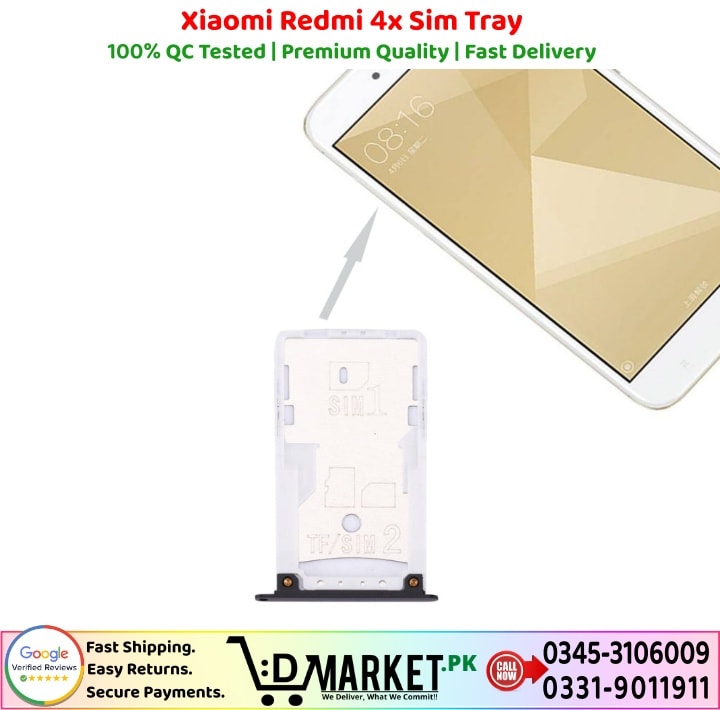 Xiaomi Redmi 4x Sim Tray Price In Pakistan