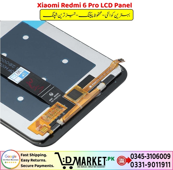 Xiaomi Redmi 6 Pro LCD Panel Price In Pakistan