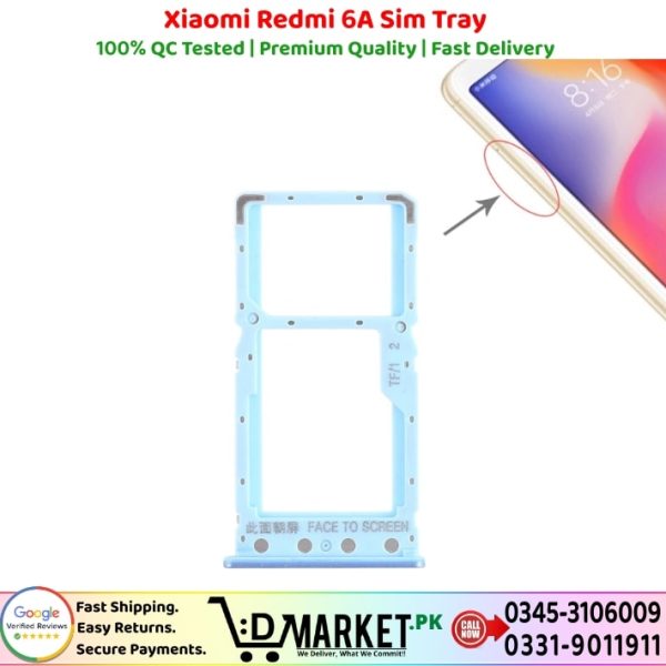 Xiaomi Redmi 6A Sim Tray Price In Pakistan