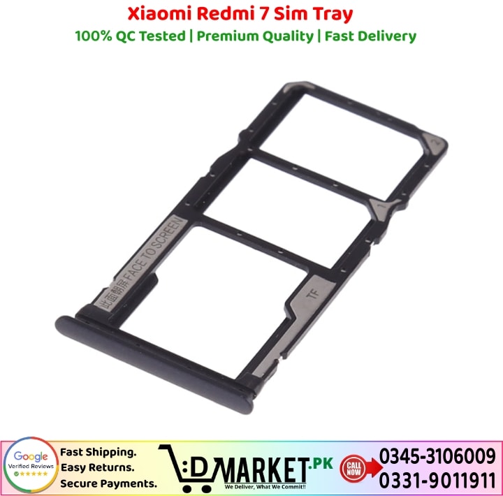 Xiaomi Redmi 7 Sim Tray Price In Pakistan