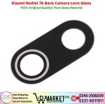 Xiaomi Redmi 7A Back Camera Lens Glass Price In Pakistan