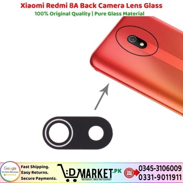 Xiaomi Redmi 8A Back Camera Lens Glass Price In Pakistan