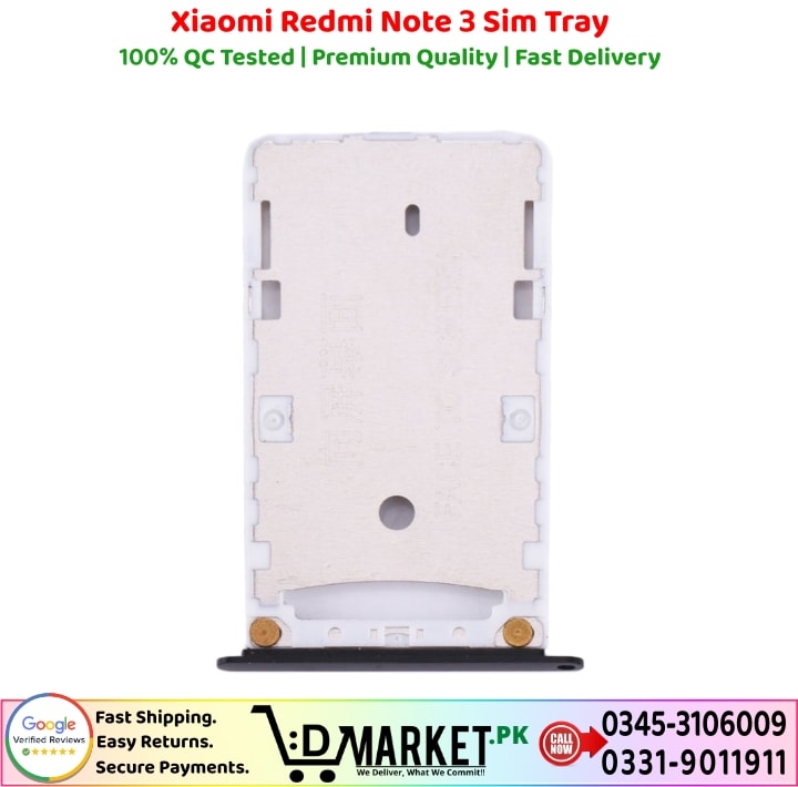 Xiaomi Redmi Note 3 Sim Tray Price In Pakistan