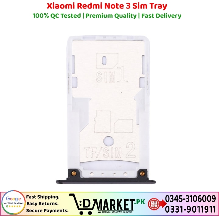 Xiaomi Redmi Note 3 Sim Tray Price In Pakistan