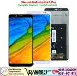 Xiaomi Redmi Note 5 Pro LCD Panel Price In Pakistan