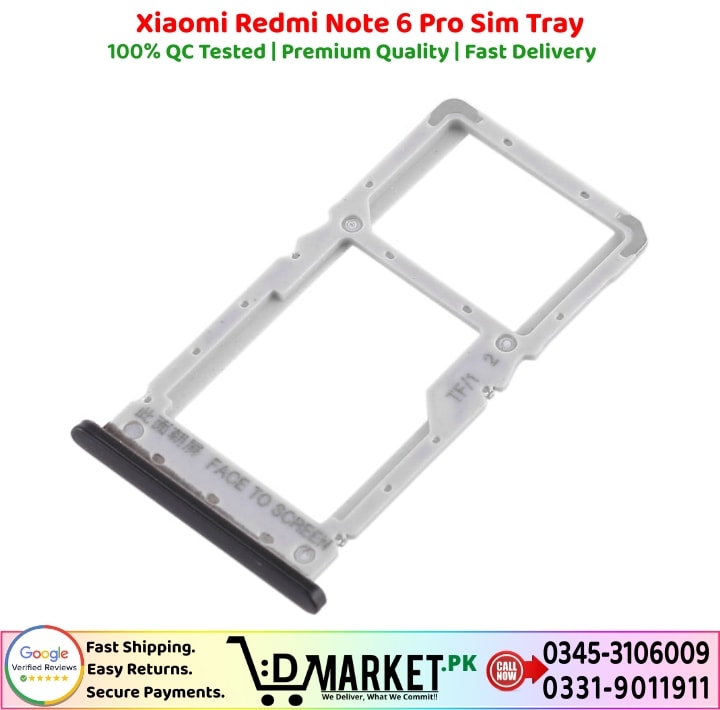 Xiaomi Redmi Note 6 Pro Sim Tray Price In Pakistan