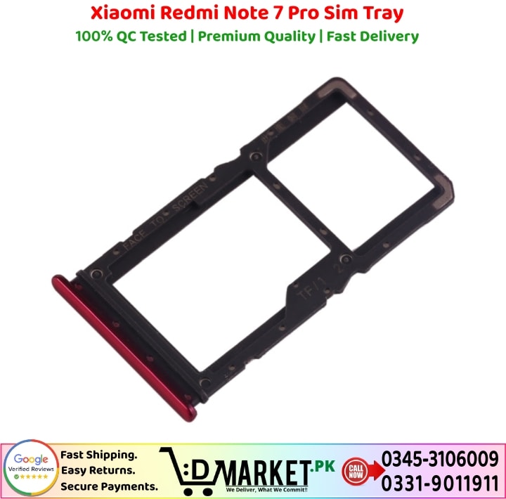 Xiaomi Redmi Note 7 Pro Sim Tray Price In Pakistan