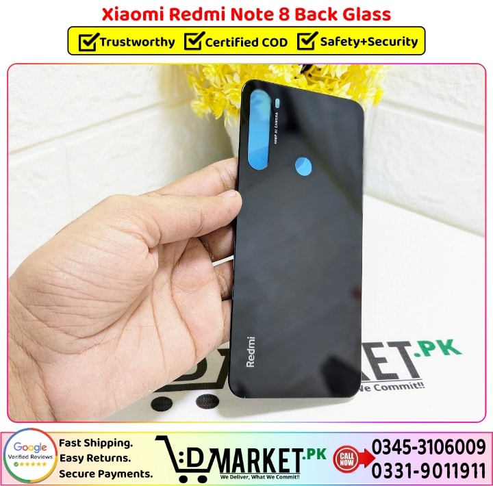 Xiaomi Redmi Note 8 Back Glass Price In Pakistan