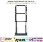 Xiaomi Redmi Note 9 Pro Sim Tray Price In Pakistan
