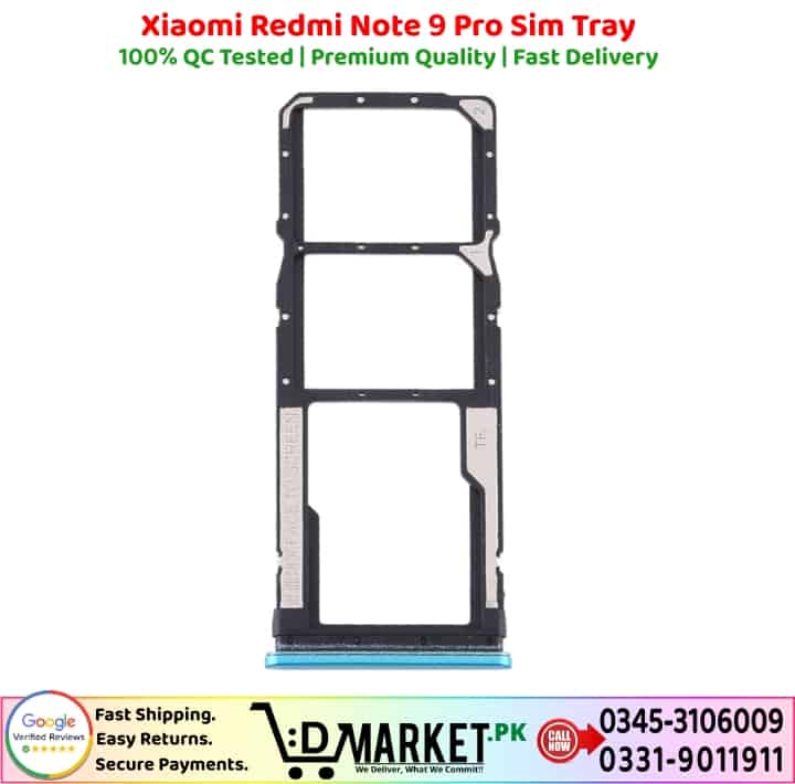 Xiaomi Redmi Note 9 Pro Sim Tray Price In Pakistan