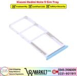 Xiaomi Redmi Note 9 Sim Tray Price In Pakistan