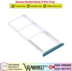 Xiaomi Redmi Note 9 Sim Tray Price In Pakistan