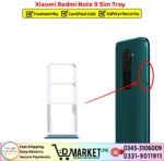 Xiaomi Redmi Note 9 Sim Tray Price In Pakistan