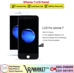 iPhone 7 LCD Panel Price In Pakistan