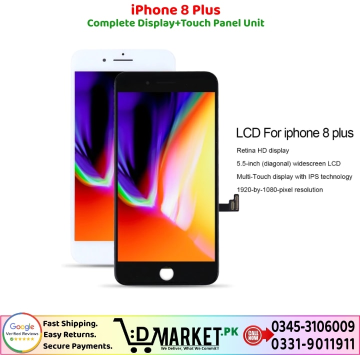 iPhone 8 Plus LCD Panel Price In Pakistan