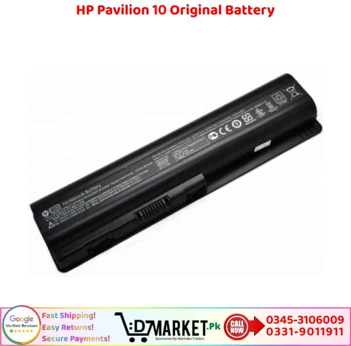 HP Pavilion 10 Original Battery Price In Pakistan