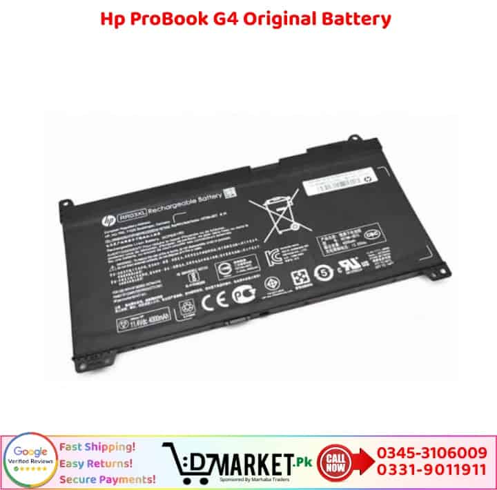 Hp ProBook G4 Original Battery Price In Pakistan
